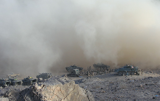 Moncur was among those medevaced from the scene of a friendly-fire incident in Afghanistan in 2006. [DND]