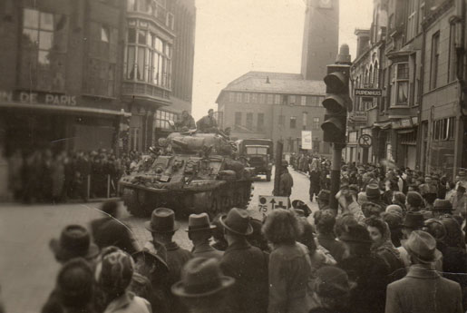 Celebration in Apeldoorn, Holland